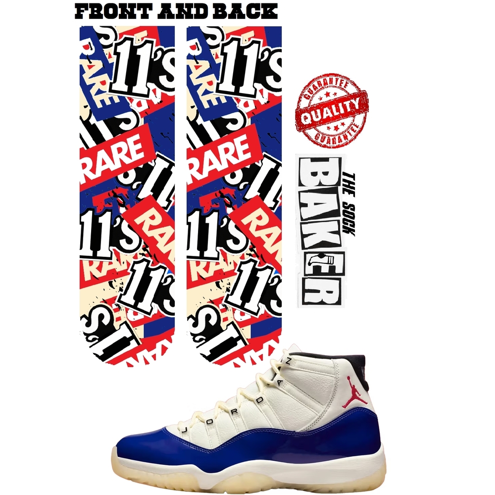 JORDAN RARE 11S SOCKS TO MATCH